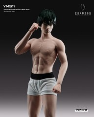 YM YM511M 1/6 Male Bodybuilding Action Figure Body 12in Muscle Soldier Model Toy