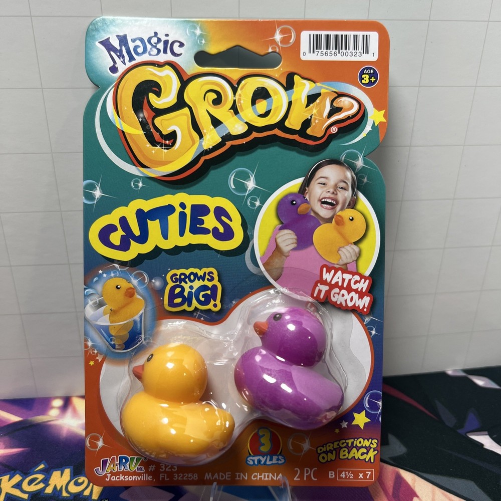 MAGIC GROW CUTIES yellow And Purple Ducks