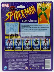 Spider-Man Marvel Legends Electro 6-Inch Action Figure – In Hand, Free Shipping!