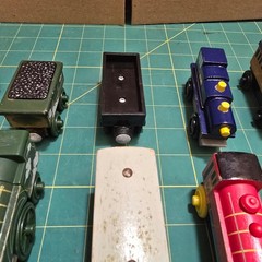 Thomas & Friends Wooden Railway Toy Train Lot – 14 Piece Mixed Vehicle Set