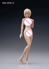 86TOYS T86-ST03B Anime Female Body 1/12 Action Figure w/Bonus Hatsuki Stockings