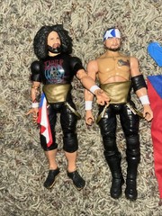 AEW Santana & Ortiz Unrivaled series 4 Mash Up Unmatched Figure Proud & Powerfu1