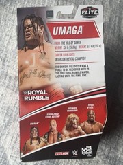 WWE Mattel Elite Royal Rumble Umaga Fatu Wrestling Figure WWF Sealed Package NEW