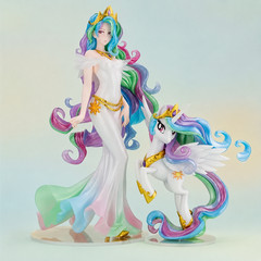 25cm My Little Pony Celestia, Twilight, Pinkie Pie & Rarity PVC Collectible Figu