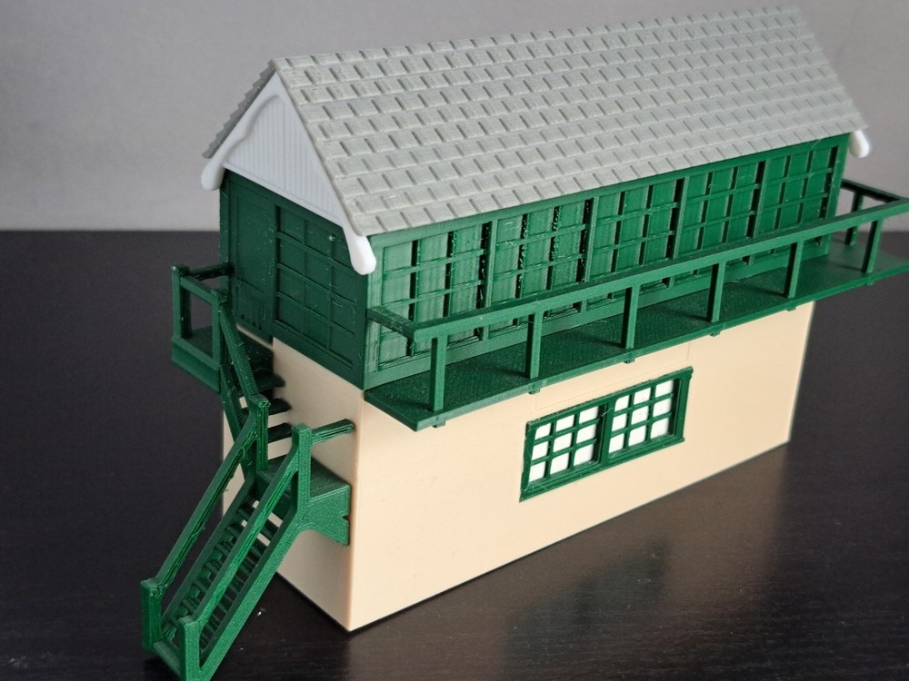 Custom 3D Printed Signal Box FDM Trackmaster Scale