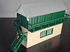 Custom 3D Printed Signal Box FDM Trackmaster Scale