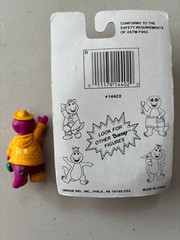 1993 Barney & Friends Cake Decorator Party Favors 2″ Figures Purple Dinosaur