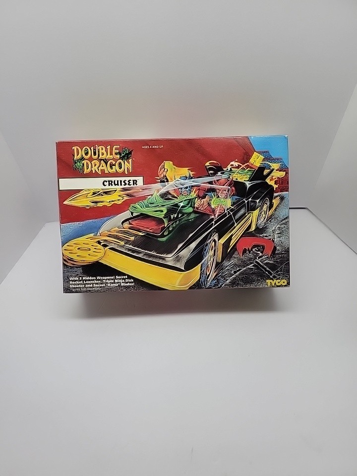 1993 Tyco Double Dragon Action Figure Vehicle NEW MIB: Cruiser