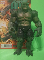 Marvel Legends ABOMINATION COMPLETED with 2 RIGHT LEGS *READ DISCRIPTION*+COMIC