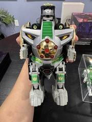 1993 Mighty Morphin Power Rangers Dragonzord Megazord Signed:Jason David Frank