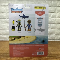 DEVSERIES Game Pack w/ Code Shark Bite 2: Shark Cage Diver Sea Diver 3-Pack New