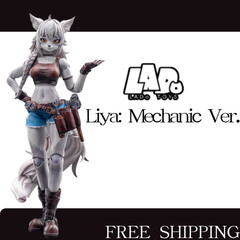 LADo TOYS ERA-001 Liya Mechanic Ver. 1/12 Furry Action Figure New Wolf Girl