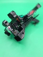 Vintage Gobots Warpath Helicopter Robot Figure 1980s Loose Missing Propeller