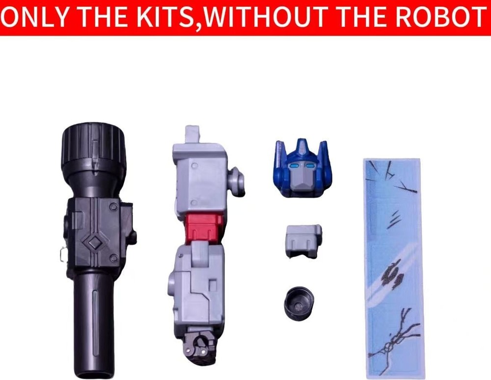 3D DIY Printed Accessory Kit for SS86 Optimus Figure