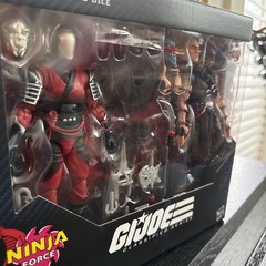 G.I. Joe Classified #160 Ninja Force Cobra Ninjas SLICE & DICE 6″ Figures NEW