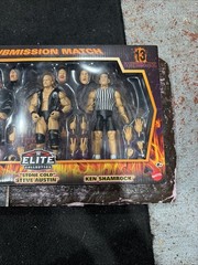 WWE Mattel Elite Collection Wrestlemania 13 Submission Match Figure 3 Pack NIB🔥