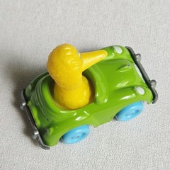 Lot of 3 Playskool 1980s Sesame Street diecast vehicles (wear and tear) H312