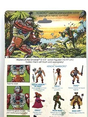 Mattel MOTU ROBOTO Vintage 1984 Sealed On Card | Free Shipping!