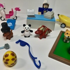 Roblox Adopt Me Pet Shop Figure Lot With Accessories Cars Eggs Minis Trainers