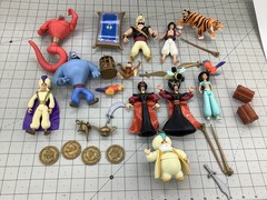 Vintage Lot of 1990s Disney ALADDIN Action Figures *COLLECTABLE * Very Good +++