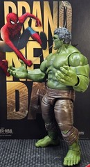 1/12 PAINTED HULK V2 CUSTOM HEAD SCULPT