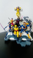 Marvel Legends X-Men Blue Cyclops Wolverine Rogue Psylocke Gambit Jubilee Beast