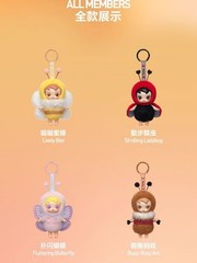 Pop Mart Baby Molly Buggy Roam Series Vinyl Plush Confirmed Blind Box Figure