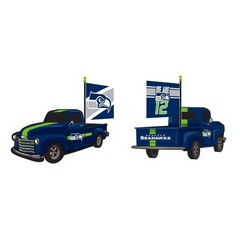 NFL Seattle Seahawks Rally Truck Statue, Outdoor Garden or Indoor Fan Décor, Spo
