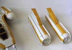 Star Wars Clone Wars TCW Y-Wing Bomber missing projectiles