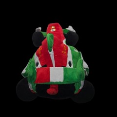 Pixar Cars 2 Francesco Bernoulli 15″ Plush Formula 1 Racing Car Disney Store F1