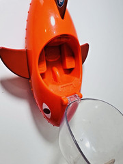 Octonaughts Gup-B Orange Tiger Shark Submarine Vehicle Toy Mattel 2010