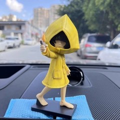 Little Nightmares Six Mono Figure PVC Statue Game Character Collectible Toy