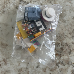 Roblox Toy Factory Sealed Billboard Guy & Unused Rainbow Barf Face Item Code