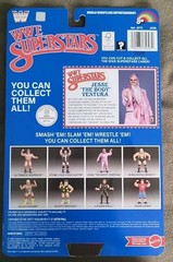 LJN WWE Jesse Body Ventura Black Card MOC Target Exclusive Mattel
