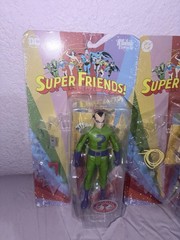 🔥New Red Platinum Super Friends Wonder Woman🔥 In Hand!! And Riddler Lot Of 2