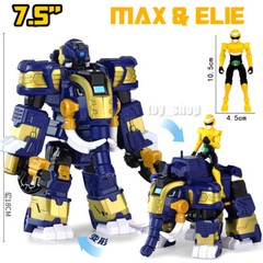 MiniForce Volt Lucy Semi Max Leo Animal Tron Armor Transform Robot Ranger Figure