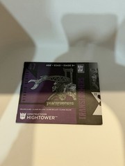Transformers Studio Series 47 Hightower Complete With Instructions