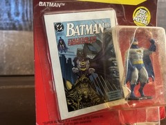 SEALED MOC 1990 DC Comics Super Hero- Batman DIE CAST Metal Figurine ERTL