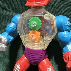 Vintage MOTU Roboto Masters of the Universe He-Man Figure Mattel Ships Free 1982