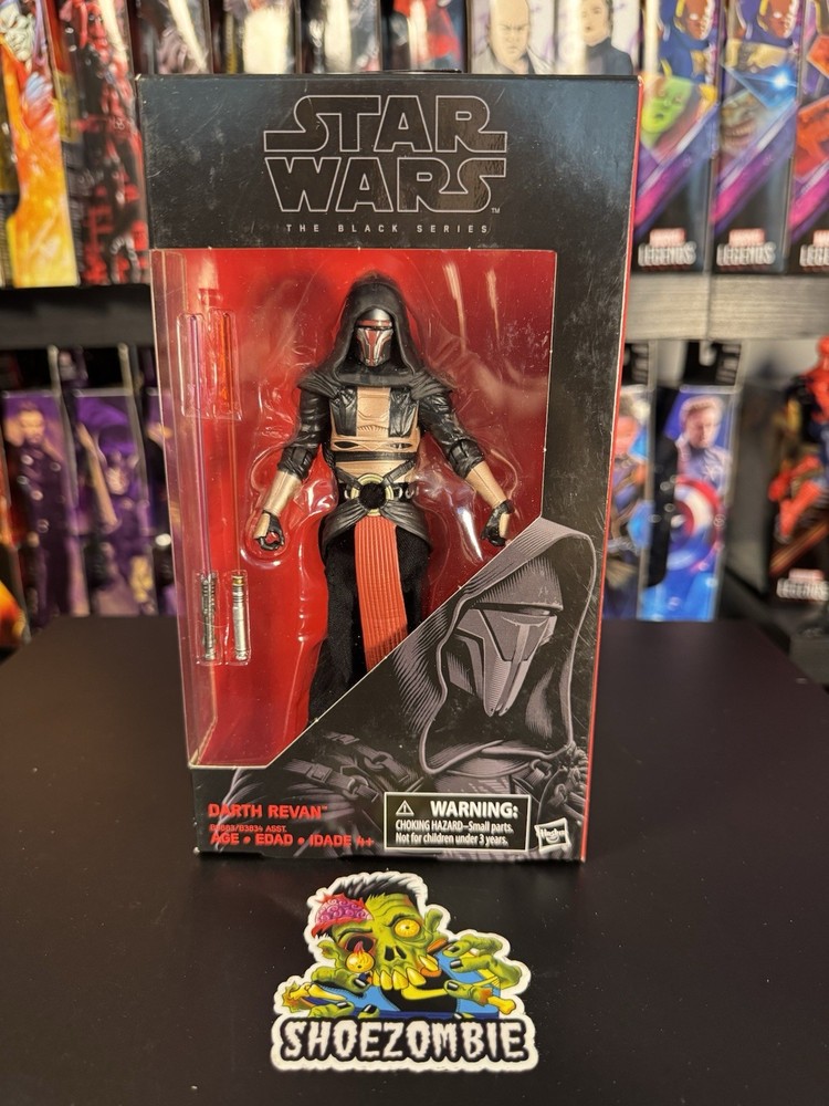 Star Wars Black Series Darth Revan #34 6″ Action Figure New & Sealed Hasbro