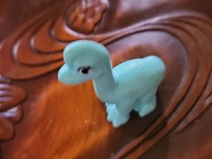Paw Patrol Dino Mystery Mini Brachiosaurus Dinosaur Toy Figure Cyan Teal Blue
