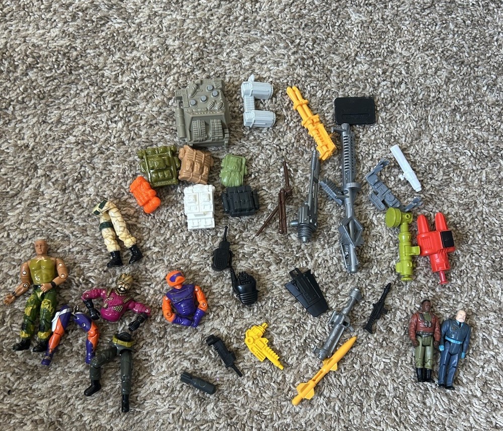 1980s GI Joe Star Wars Accessories Mixed Lot Kenner Figures Legs 30 Plus Pieces