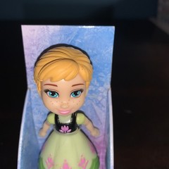 Mini Toddler Frozen Fever Anna Disney Jakks Pacific 3.5″ Figure Doll Toy