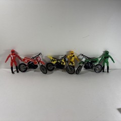 MXS Moto Extreme Sports Series 2 Tough Dirt Motorcycle Dirt Bike Lot Action Figs