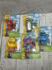Sesame Street Mini Figures Complete Set Of 5