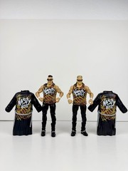 WWE Elite 42 Nasty Boys Brian Knobbs & Jerry Sags Tag Team Lot Set of 2 Complete