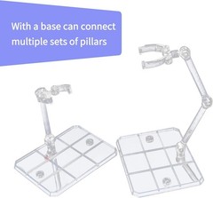 5PC HG144 Adjustable Action Figure Display Holder Base Doll Model Support Stand