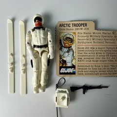 GI Joe Snow Job 1983 v1 *100% COMPLETE w/File Card, Excellent!* Vintage ARAH