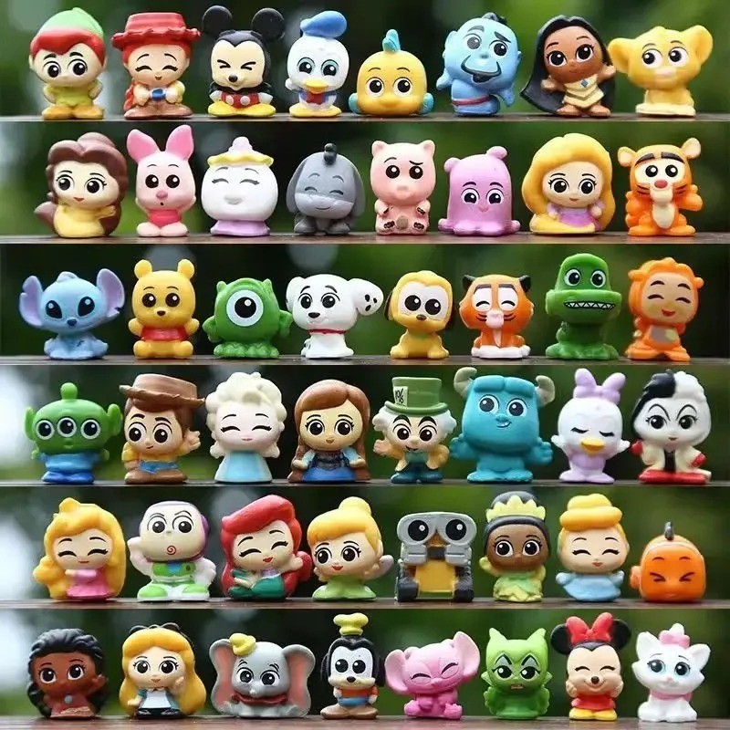 24PCS Random Princess Mini Figures Rare Collectible Toys Gift Set.