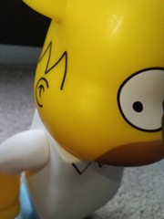 Homer Simpsons Be@rBrick 400% Medicom Toy